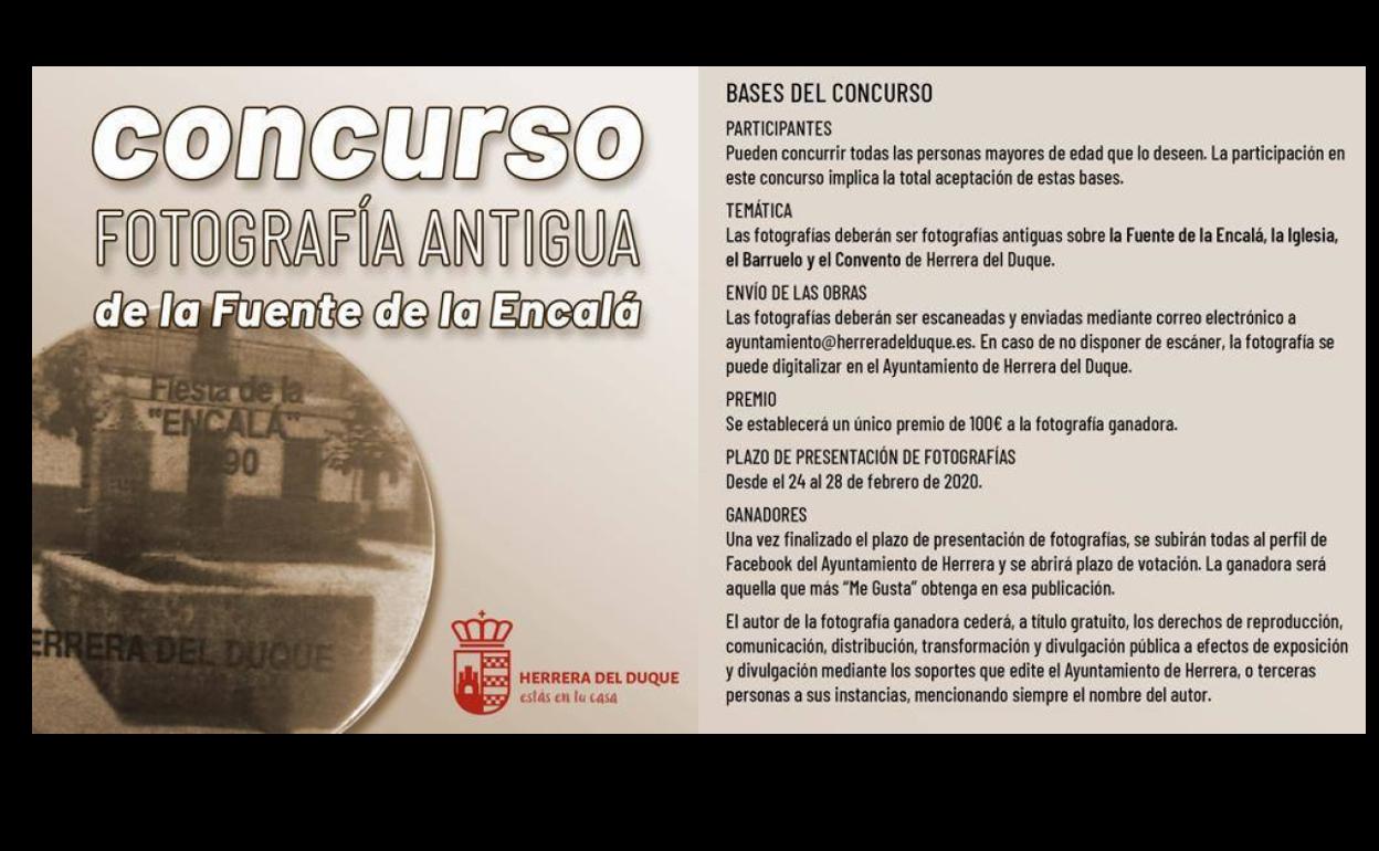 El ayuntamiento de Herrera del Duque organiza un concurso de fotografía antigua