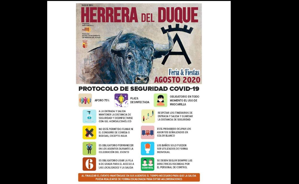 El Ayuntamiento de Herrera del Duque pone en marcha un nuevo protocolo para los eventos taurinos