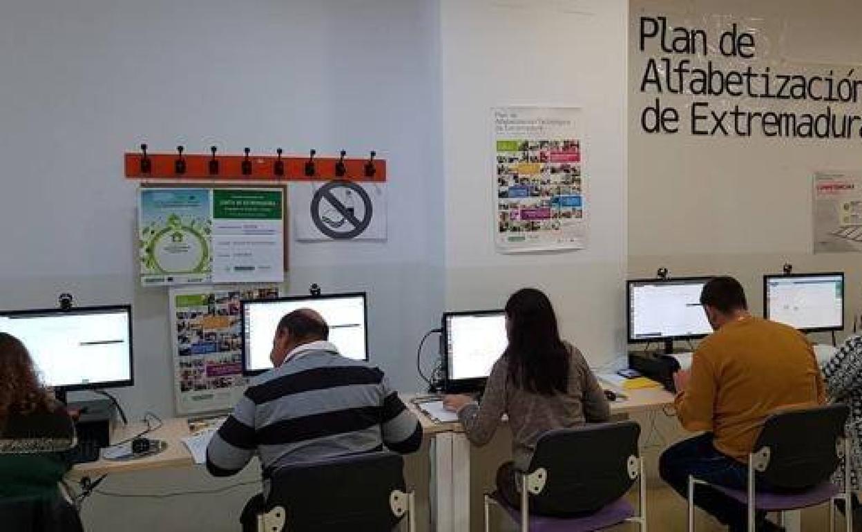 Clase del año pasado en el NCC de Herrera del Duque