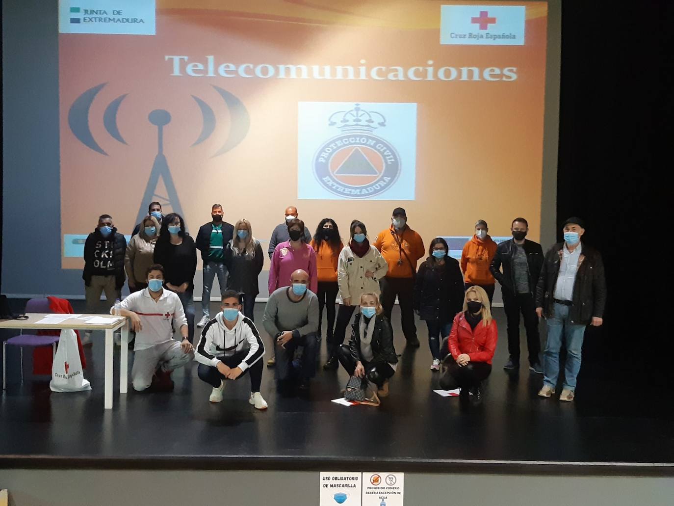 Los voluntarios de Protección Civil siguen formándose