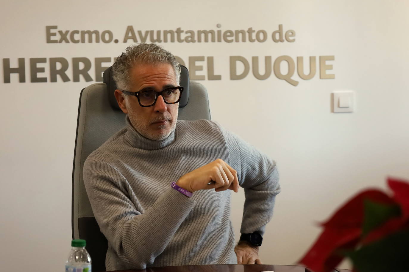 El alcalde, Saturnino Alcázar Vaquerizo