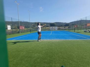 Javier Delgado y Jorge Marfil se proclaman vencedores del Circuito Aficionados de Extremadura de tenis