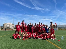 El SP Herrera Infantil tras la victoria