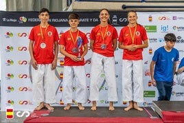 Entrega de medallas
