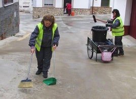 Peones de limpieza
