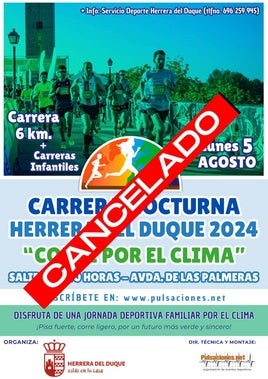 Cartel de la cancelación