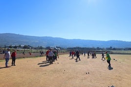 Primer torneo de petanca