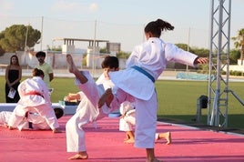 Fotografía de la clausura de las escuelas deportivas 2024