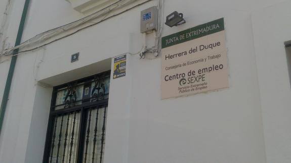 Centro de Empleo Herrera del Duque. 
