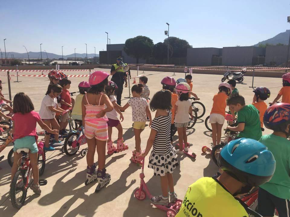 Pequeños en el circuito. 