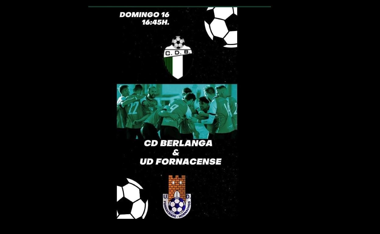 El Fornacense se desplaza este domingo a Berlanga para disputar el partido de fútbol de la 2ª División Extremeña