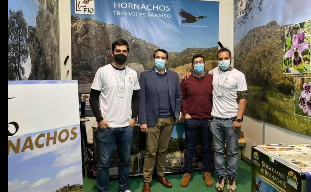 Alcalde Hornachos, Concejal y técnicos de Turismo