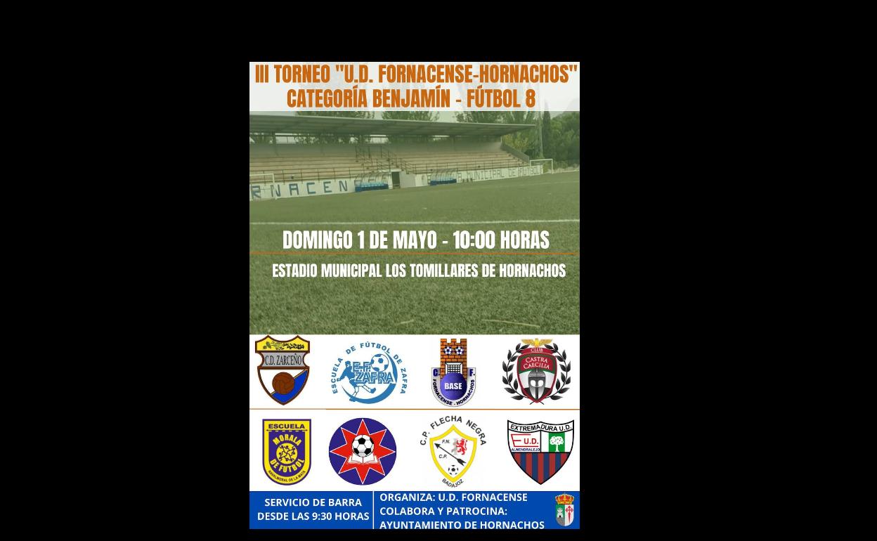 El E.M. «Los Tomillares» acoge este próximo domingo su III Torneo de Fútbol-base