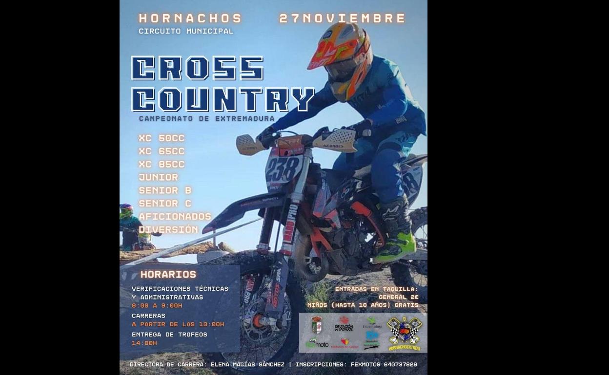 Este domingo la localidad acoge la última prueba del Campeonato de Extremadrura de Cross Country