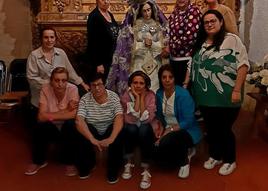 Inma Collado y resto Junta de Gobierno