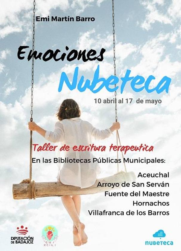 La Biblioteca Municipal acogerá un «Taller de escritura terapeútica» denominado Emociones Nubeteca