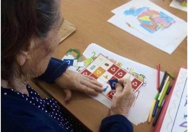 Promedio acerca a las personas mayores de Hornachos la cultura del reciclaje