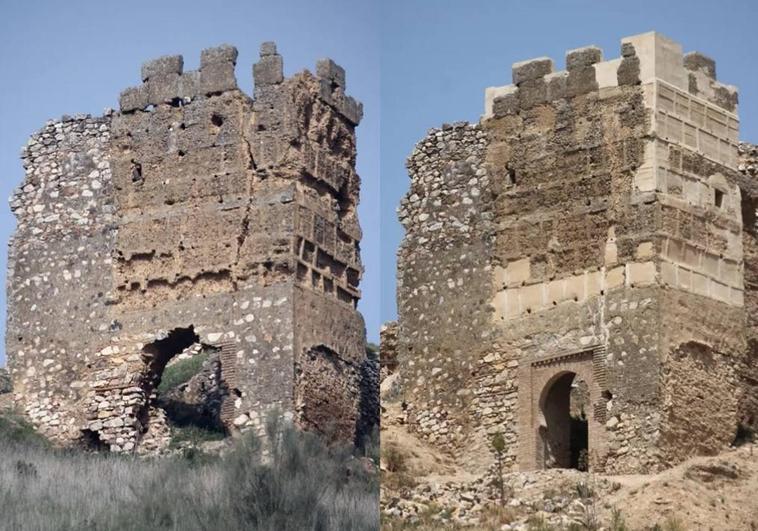 Finalizan las obras iniciales de consolidación en el Castillo