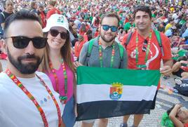 Germán, Victoria, Luis y Jesus