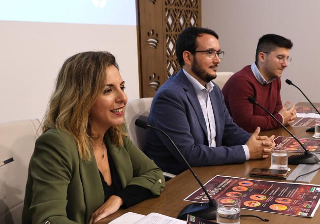 Carolina Casado, Francisco Buenavista y Enrique Martos