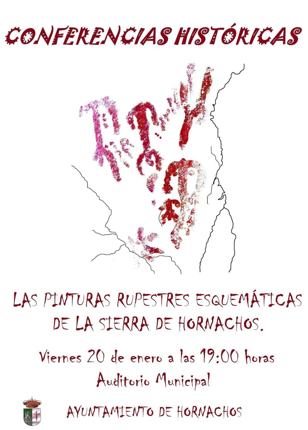 Este viernes Conferencias Históricas sobre«Las Pinturas Rupestres de la Sierra de Hornachos»