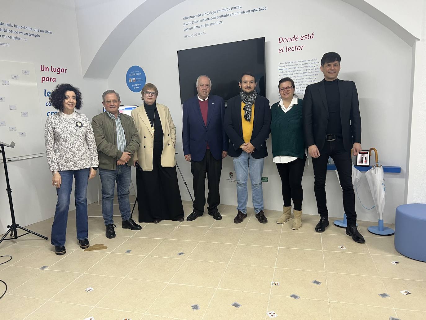 Inaugurado el espacio «Nubeteca» en la Biblioteca Municipal