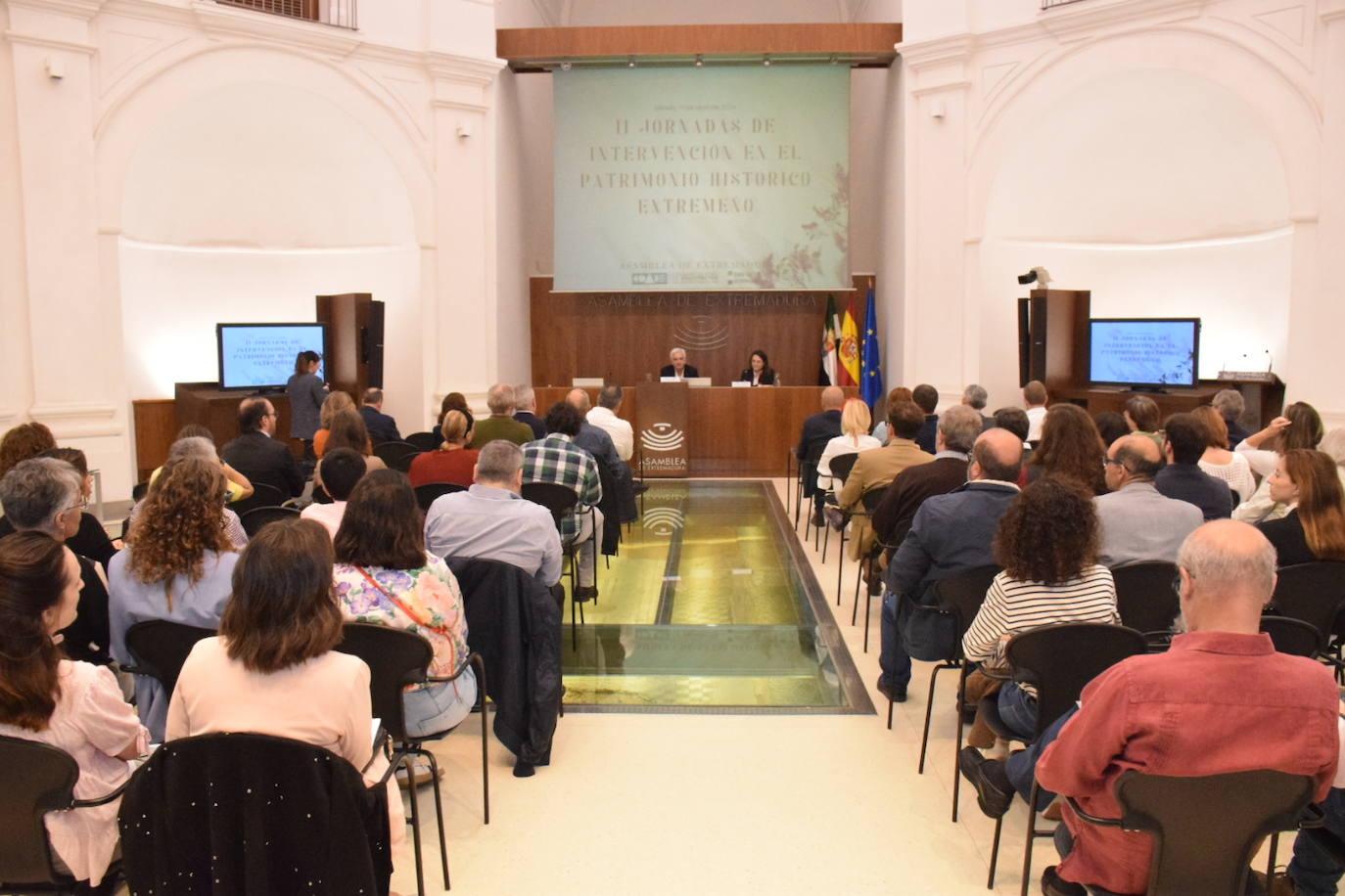 El Arquitecto hornachego Jacob Escobar, participa en Mérida en unas Jornadas sobre Patrimonio llevadas a cabo por la Junta de Extremadura y el Colegio Oficial de Arquitectos de Extremadura