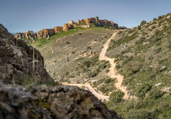 Vista trasera Castillo o Alcazaba