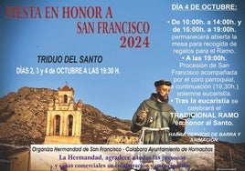 Cartel programa de Actos