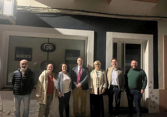 Reunión Grupo Popular Municipal junto Director Área de Salud de Mérida