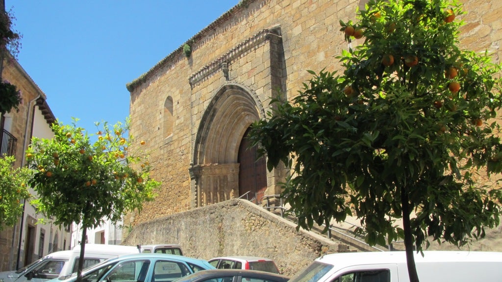 Iglesia de Santa María, incluida en las aplicaciones. 