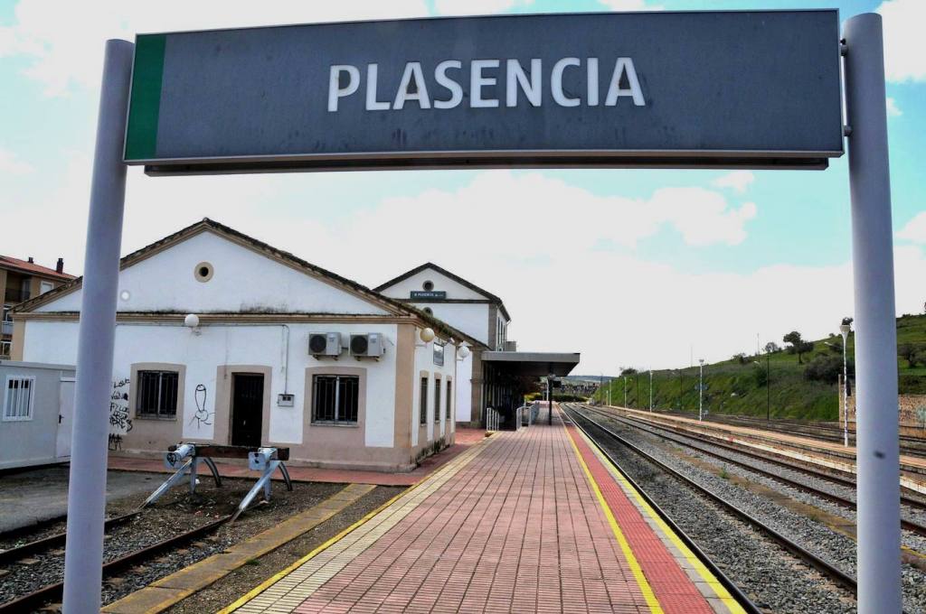 Estación de Plasencia.