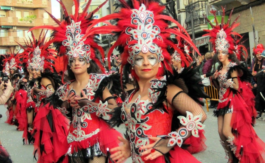 Peña Sakura en el desfile de 2019.