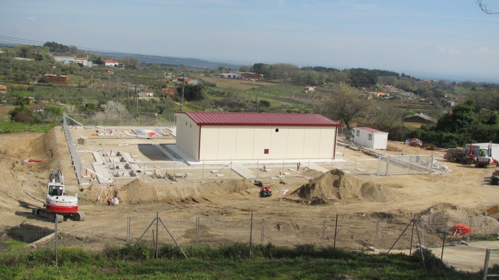 Construcción de la nueva subestación de Jaraíz.