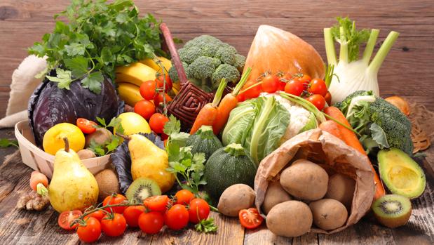 Frutas, verduras y hortalizas. 