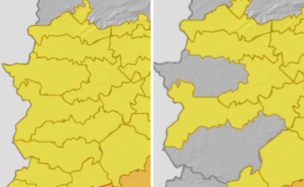 Alertas activas para este miércoles y jueves.