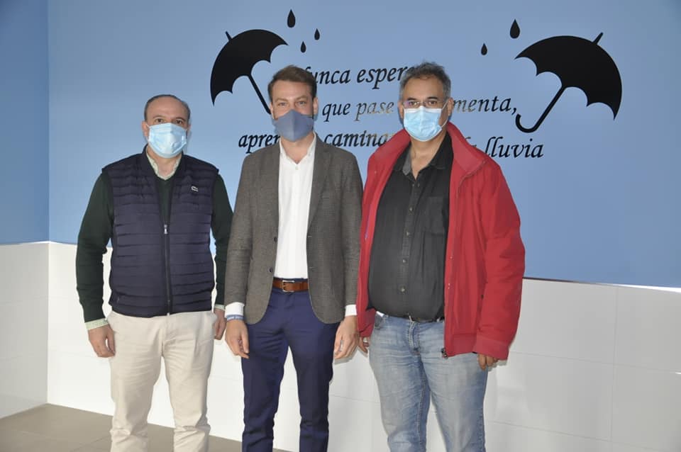 Alberto Conejero, Luis Miguel Núñez y Narciso Martín.
