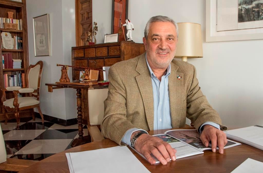 Carlos Carlos Rodriíguez, presidente de la Diputación de Cáceres. 