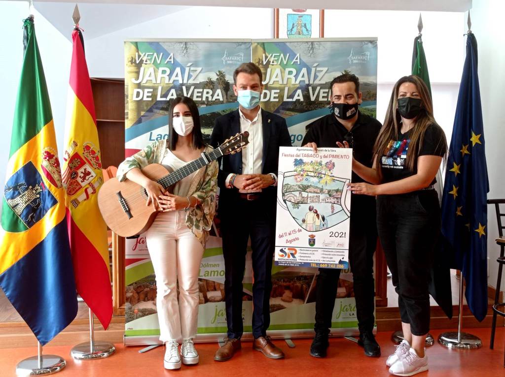 Presentación del programa de la ferias y fiestas del Tabaco y Pimiento de 20121. 