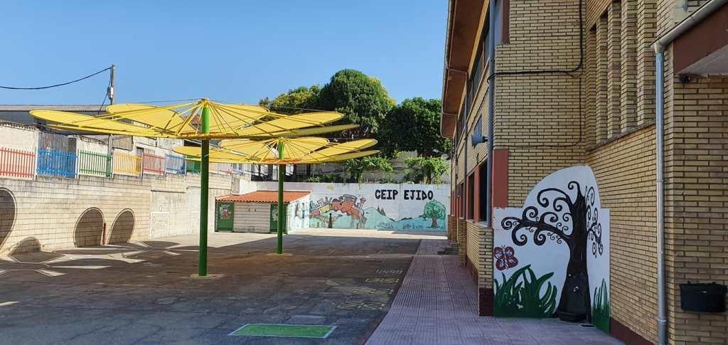 El colegio Ejido se queda sin espacio por el aumento de alumnos