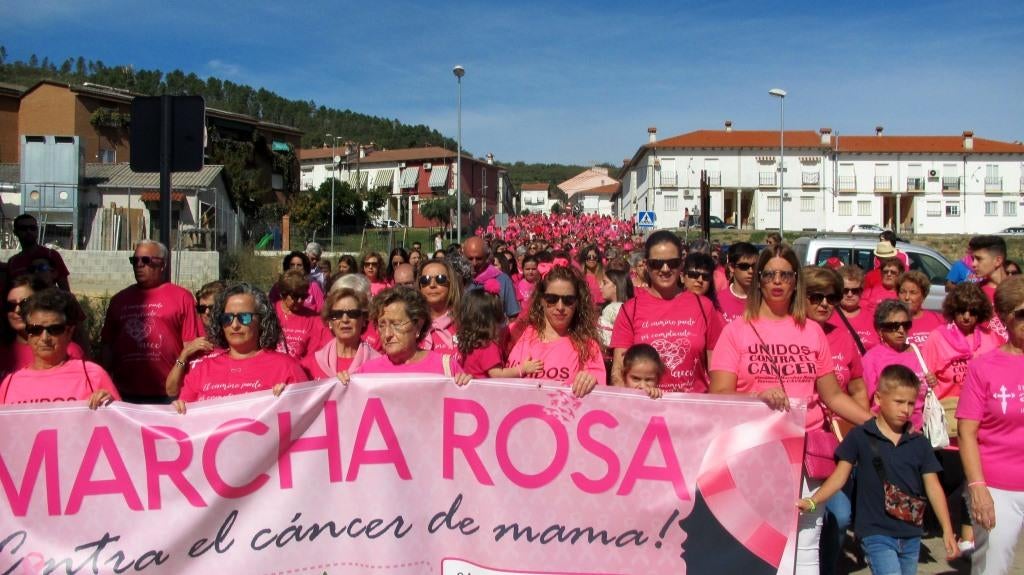 Marcha rosa de 2019. 