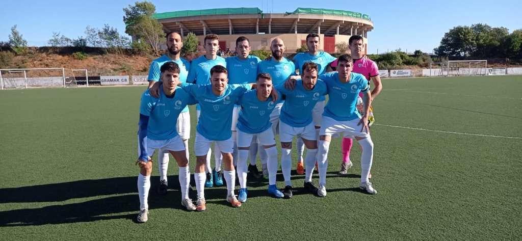 CF Jaraíz, ayer en Montehermoso. 