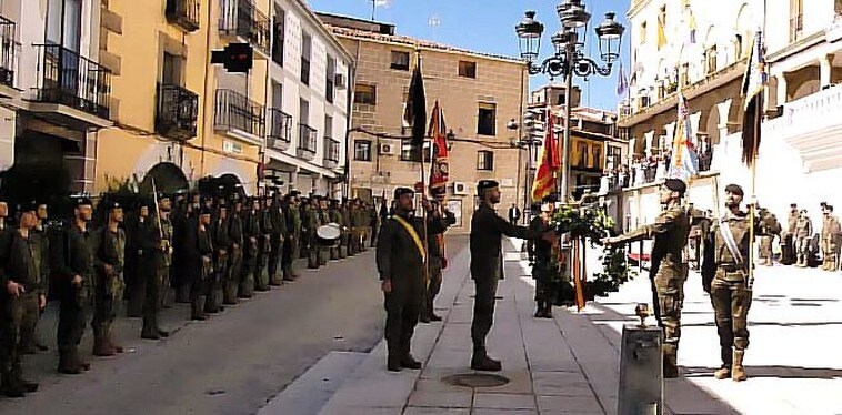 Hoy, jura de bandera para personal civil en Jaraíz