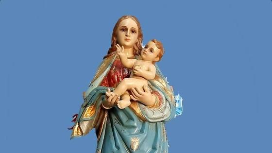 El domingo se presenta la Virgen de los niños, una imagen pequeña de la Patrona