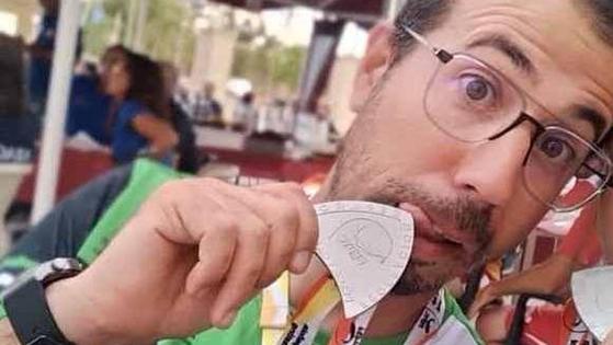 Carlos Labrador, subcampeón de España con la selección extremeña