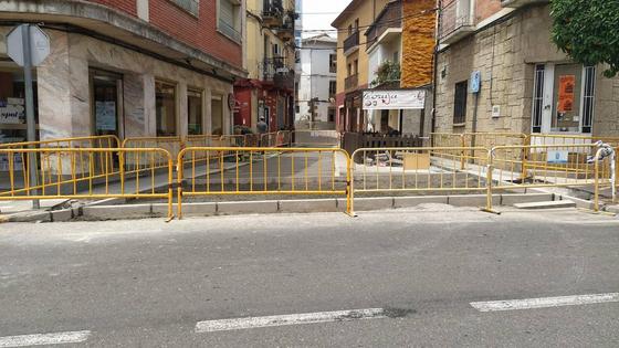 Cortadas las calles Tenerías y Vargas por obras