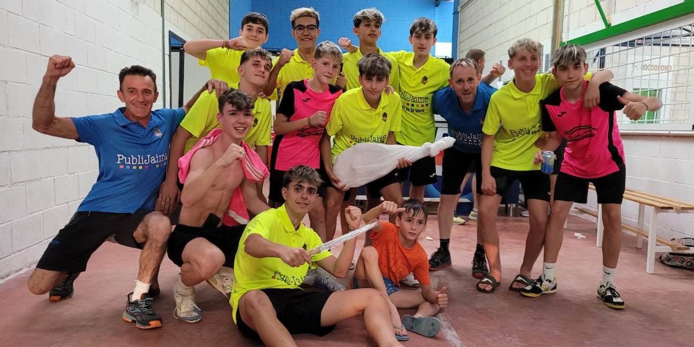 El Sporting-Publijaime Jaraíz gana las 12 horas de fútbol sala cadete