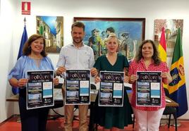 Montserrat López, Luis Miguel Núñez, Sandra Sánchez y Emilia Ortiz.