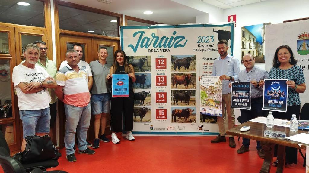 Presentación de la programación de las ferias y fiestas del Tabaco y Pimiento.