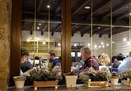 Restaurante La Finca del hotel rural Villa Xarahíz.